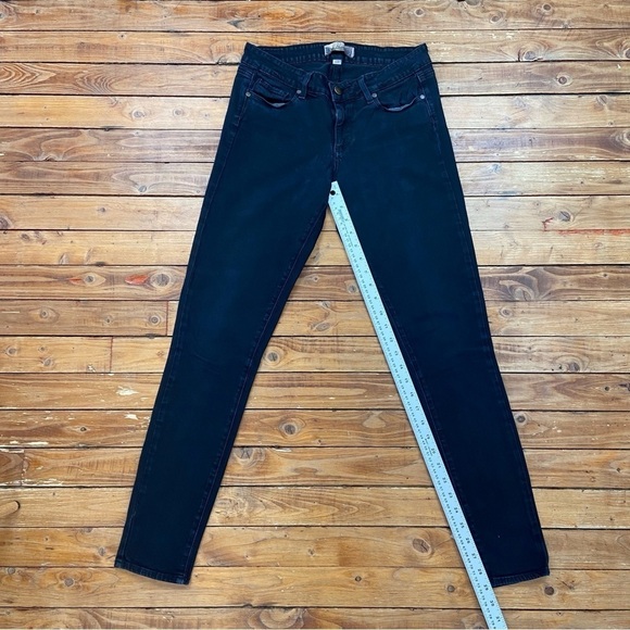 PAIGE Premium low rise black skinny jeans size 28 - Picture 10 of 14